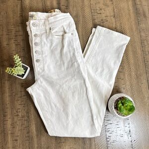Citizens Of Humanity White High Rise Jeans